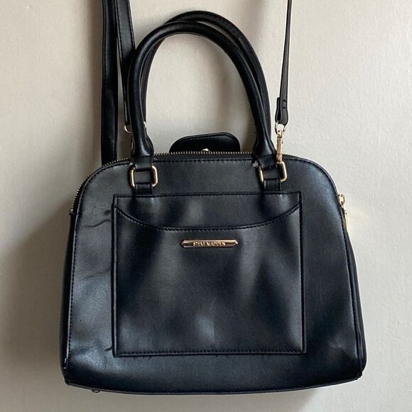 Steve Madden Black Bag Shoulder or Crossbody - Picture 1 of 10